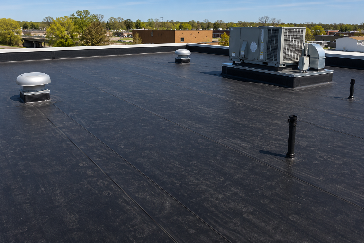 EPDM roofing system
